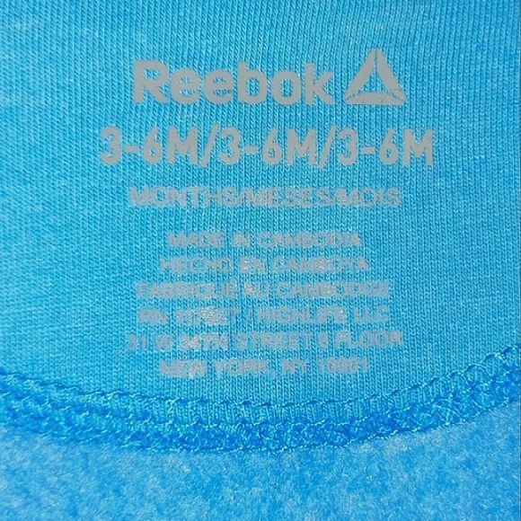 NWT Reebok Infant Hooded Zipup Romper - Picture 5 of 7